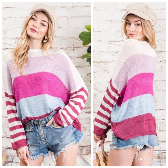 🥰 LAST ONE! Lightweight Boyfriend Sweater - Picture 2 of 4